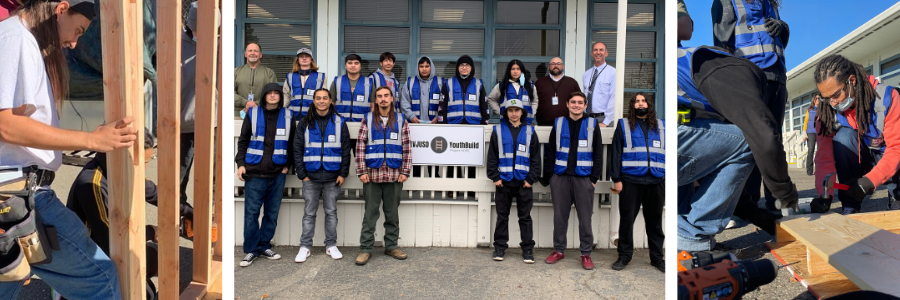 YouthBuild Students in Action